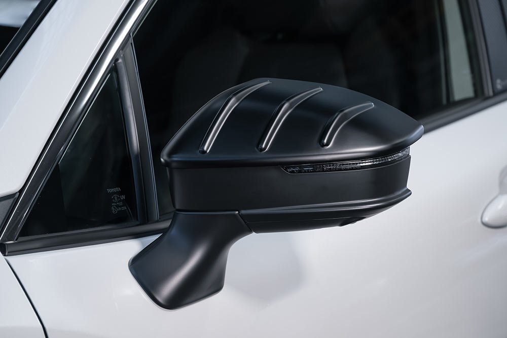 M'z SPEED ドアミラーカバー 未塗装 3Dプリンター出力 樹脂粉末焼結品 カローラクロス ZVG13 ZVG16 R7.5~ Z/S/G拍卖