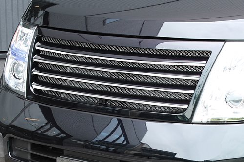 M'z SPEED フロントグリル 未塗装 FRP エルグランド E51 ME51 MNE51 NE51 H16.8~H22.7 XL/X/VG/V MC後拍卖