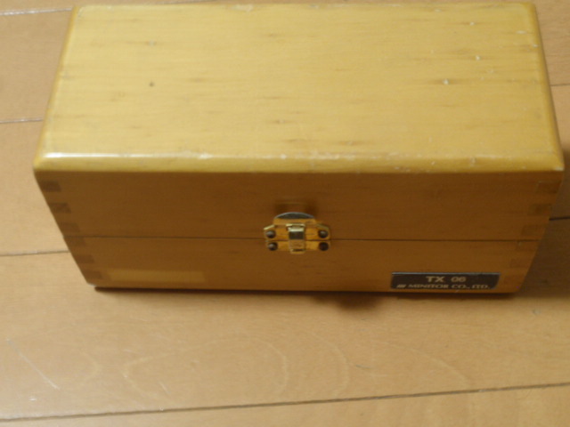 MINITOR-2 MINITOR(ミニター)製ツールスタンド用木箱 TX06 27穴拍卖