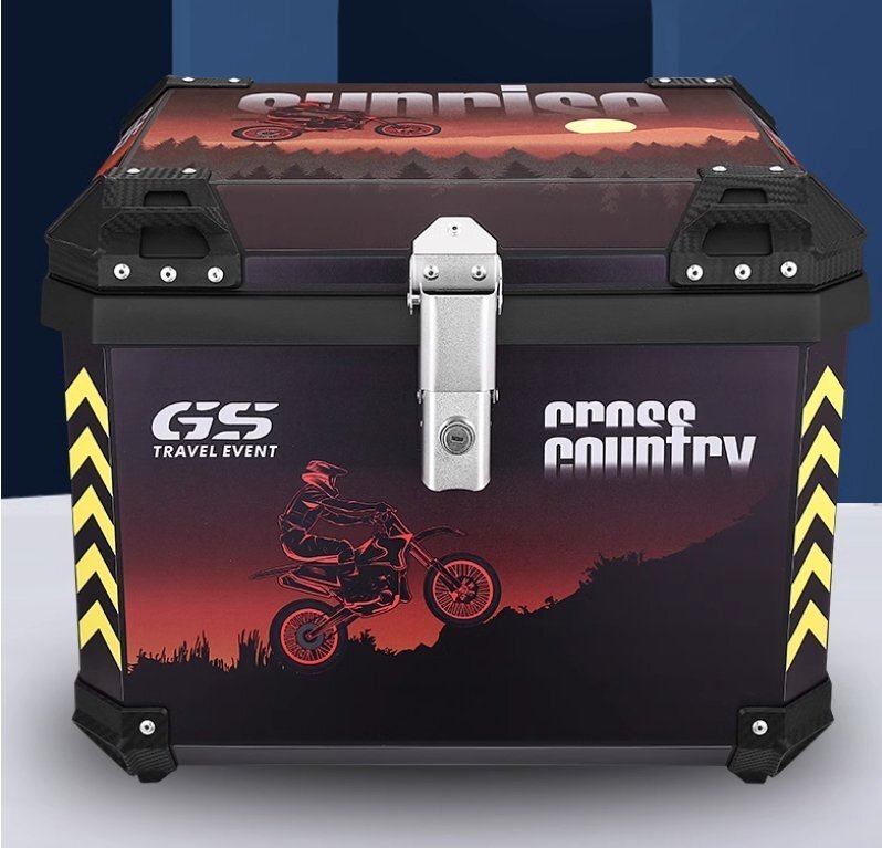 70Lペダルバイクトランク大容量uhr150スズキuy125汎用九号電動車リヤボックス拍卖