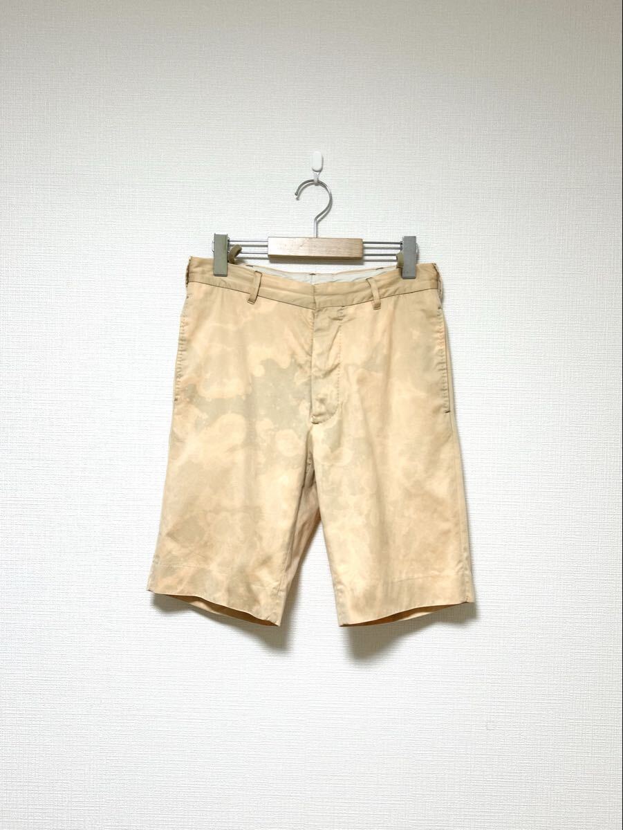 00s イタリア製 HELMUT LANG コットン ブリーチ ショーツ アーカイブ拍卖