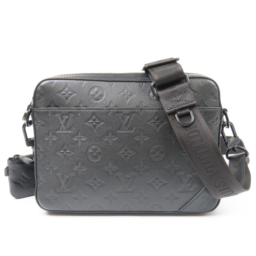 203574★1円スタート★LOUIS VUITTON ルイヴィトン 極美品 デュオメッセンジャー RFID 斜め掛けOK モノグラムシャドウ ショルダーバッグ拍卖