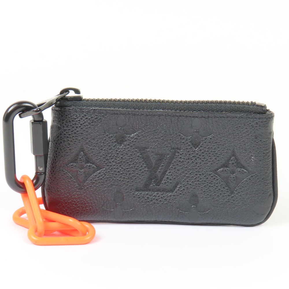 101179 LOUIS VUITTON ルイヴィトン 極美品 ポシェットクレ ヴァージルアブロー チェーン付き 小銭入れ アンプラント コインケース拍卖