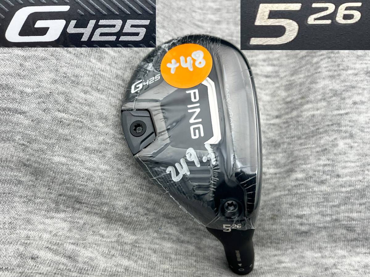 ☆CT248☆ ツアー支給品 WRX PROTO 2021 PING G425 HYBRID 5 26°(リアル 26.75°) スペックシート付き TOUR ISSUE拍卖