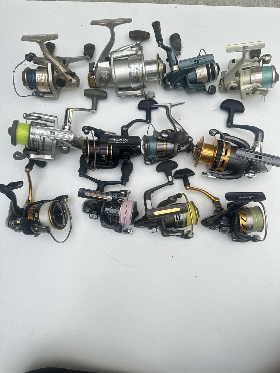 リール SHIMANO Daiwa 12個まとめて売る拍卖