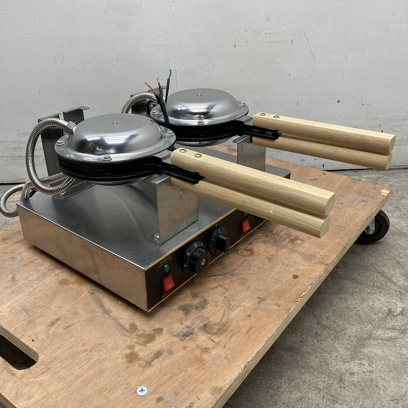 ★EK0306 | バブルワッフルメーカー 2023年製 FY-6-2 単相220V50Hz W440×D360×H350mm 中古 業務用拍卖