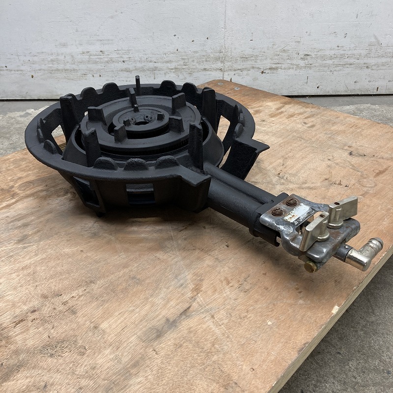 ★EK0405 | 鋳物コンロ タチバナ TS-20 都市ガス W330×D540×H130mm 中古 業務用 厨房用拍卖