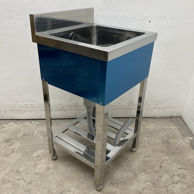 ★EK1002 | 1槽シンク 2024年製 美品 セイコウシステム 1S44BG3 W450×D450×H800(BG890)mm 厨房用 業務用 中古 ステンレス 流し台拍卖