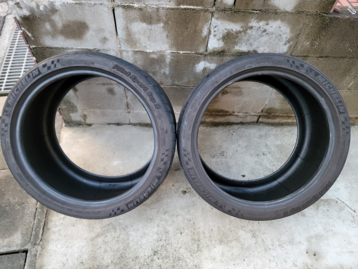 滋賀発!MICHELIN PILOTSPORTCUP2 305/30R20(ZR)屋根下保管 2本 7分山 直接引取◎拍卖