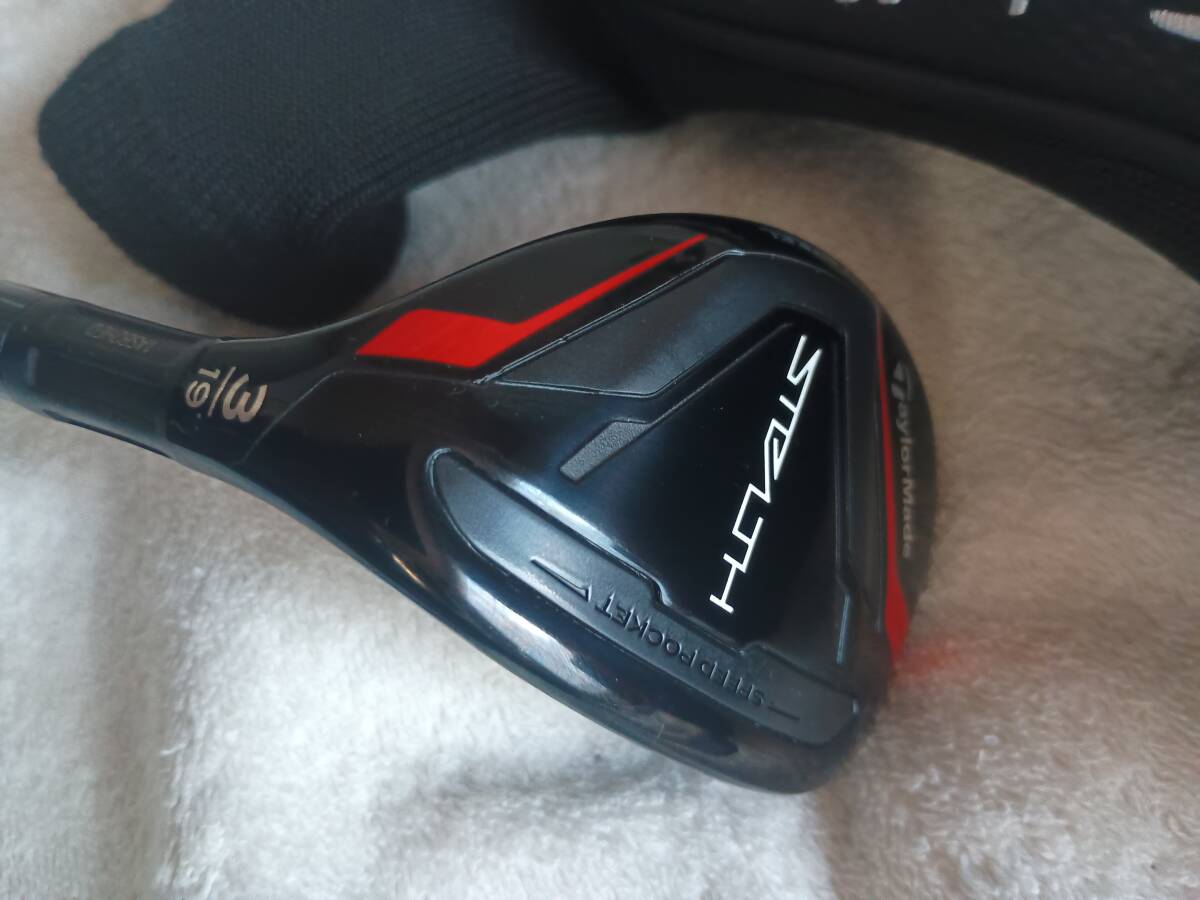 テーラーメイド ステルス レスキュー 19° 美品 ヘッドカバー付き拍卖