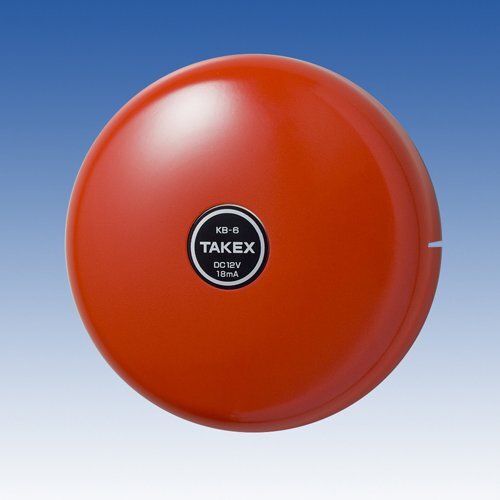 ESCO エスコ DC10-19V 警報ベル(レッド) EA864EH-1A 駆動方式 小型直流モーター式 電源電圧 DC10V~19V 音量 90db以上(前方1m)拍卖