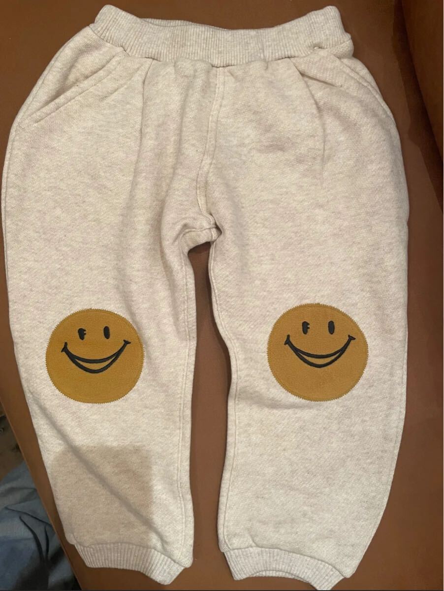 エフオーキッズFO SMILE AP カットソーパンツR420065アイボリー 100㎝拍卖