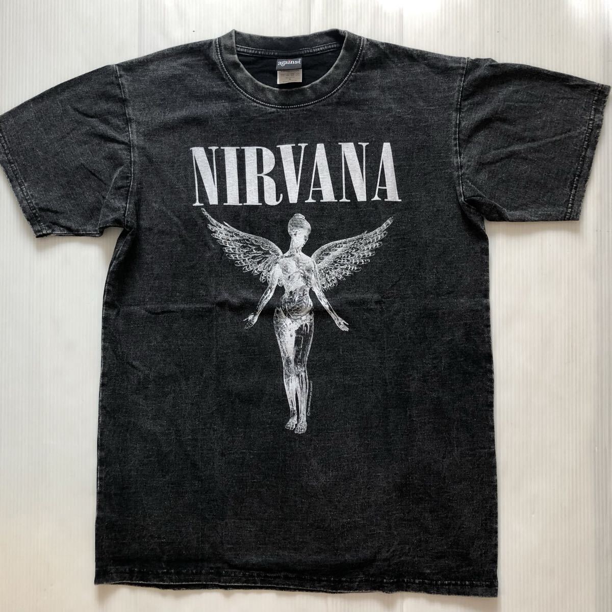 ニルヴァーナ Nirvana L バンドTシャツ ロックTシャツ ブラック ..拍卖