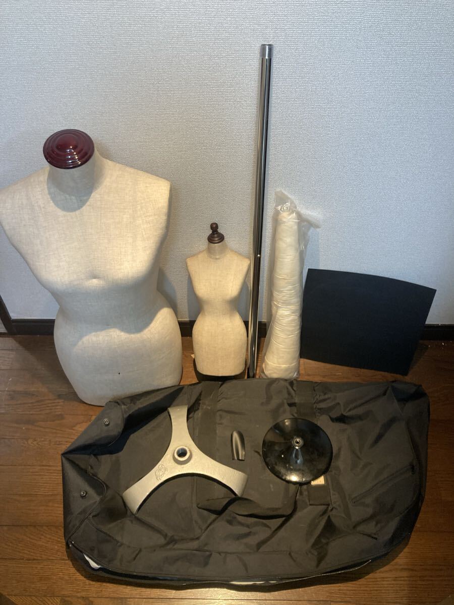マネキン トルソー 2点セット アパレル 女性 ディスプレイ ボディ 10号 B91 W67 H93 東京キイヤ size MIL-102-S レディース No11-029-1拍卖