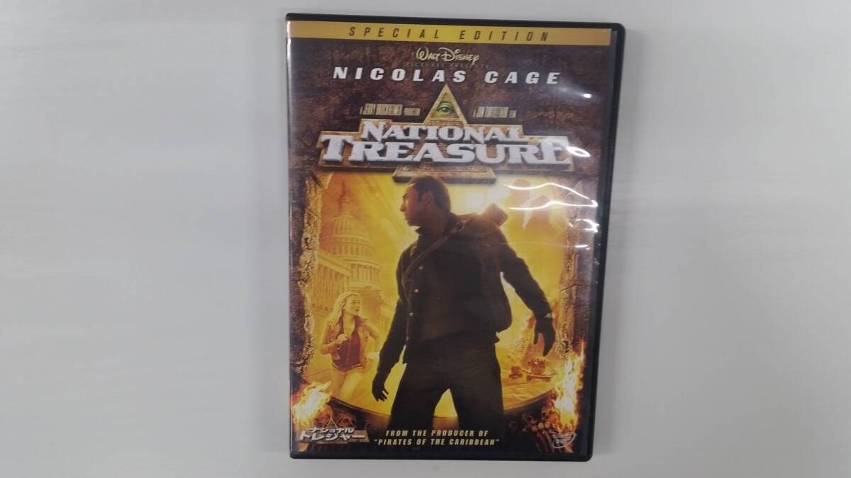 YD10175 DVD【ナショナル・トレジャー 特別版】☆(出演ニコラス・ケイジ他)☆現状渡し※ケース無し発送拍卖