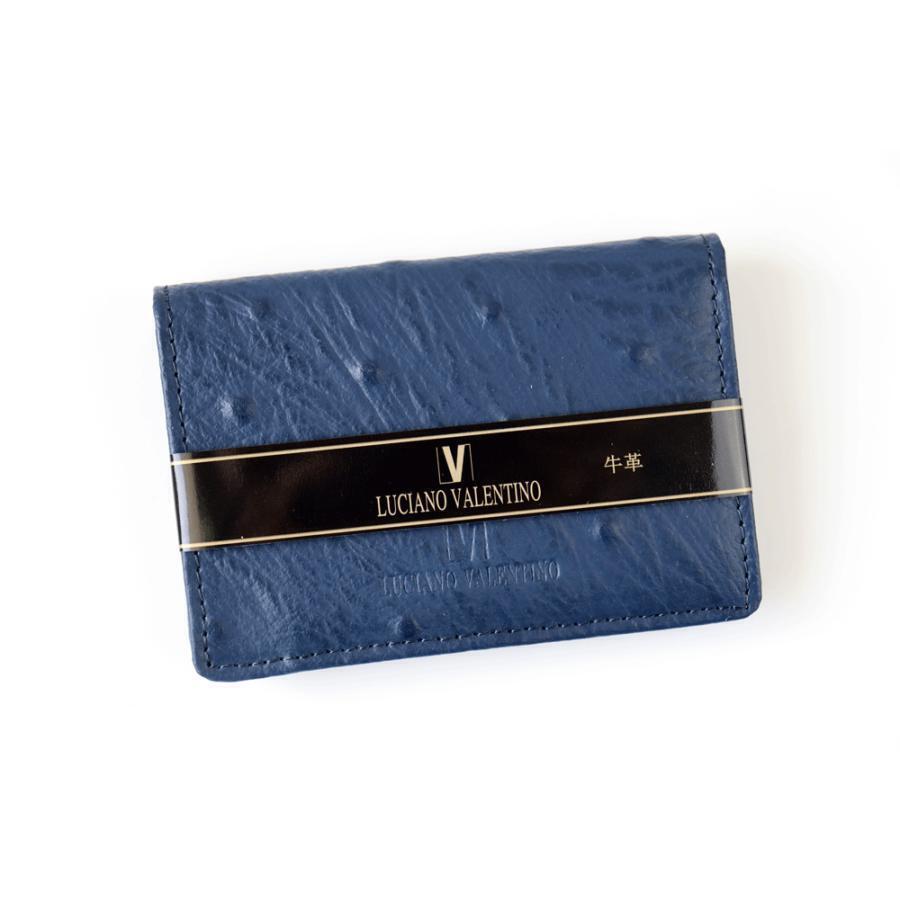 パスケース ネイビー系 定期入れ 免許証入れ LUCIANO VALENTINO ルチアーノ バレンチノ拍卖