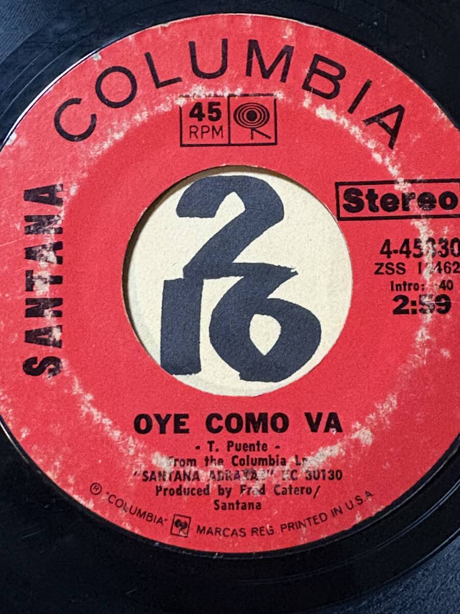 試聴 SANTANA OYE COMO VA 両面全体的に細かい傷あり 拍卖