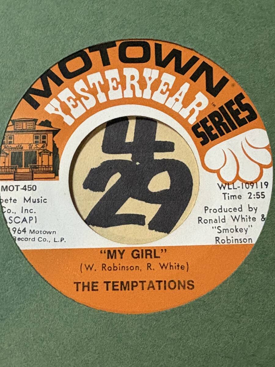 THE TEMPTATIONS MY GIRL 新品 拍卖