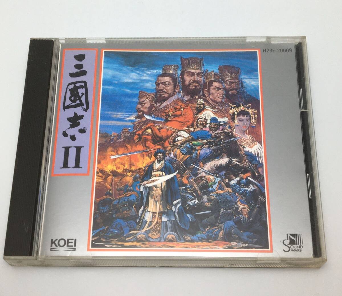 ゲームミュージックCD 三国志 II 1989/12/21 H29E-20009 4988615001338拍卖
