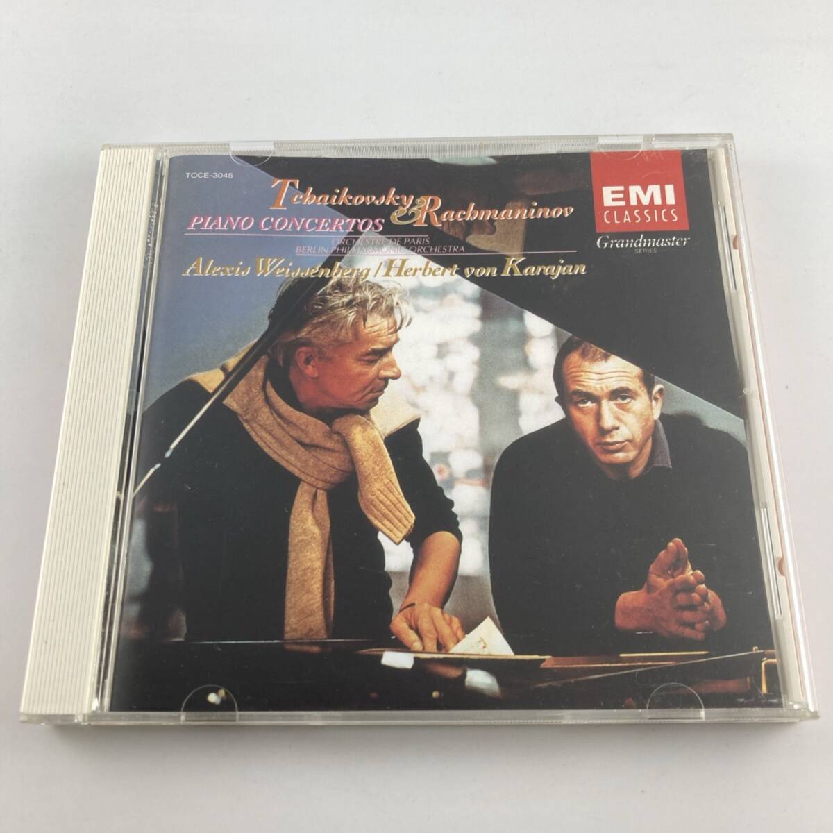 CD アレクシス・ワイセンベルク / チャイコフスキー&ラフマニノフ:ピアノ協奏曲 1995/11/22 TOCE-3045 4988006712690拍卖