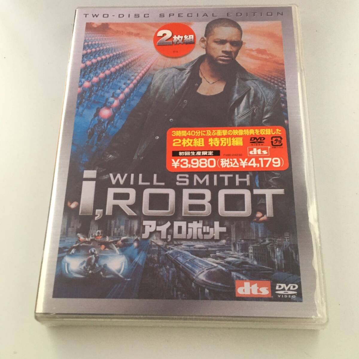 新品未開封DVD限定アイ・ロボット特別編2枚組’04米 FXBE-24232 JAN:4988142240422拍卖