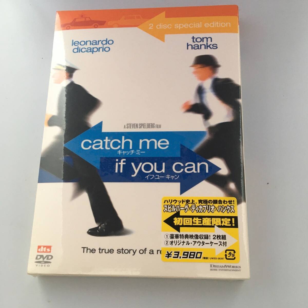 新品未開封DVDキャッチ・ミー・イフ・ユー・キャン 2 disc special edition UWSD-36267 JAN4560128826969拍卖