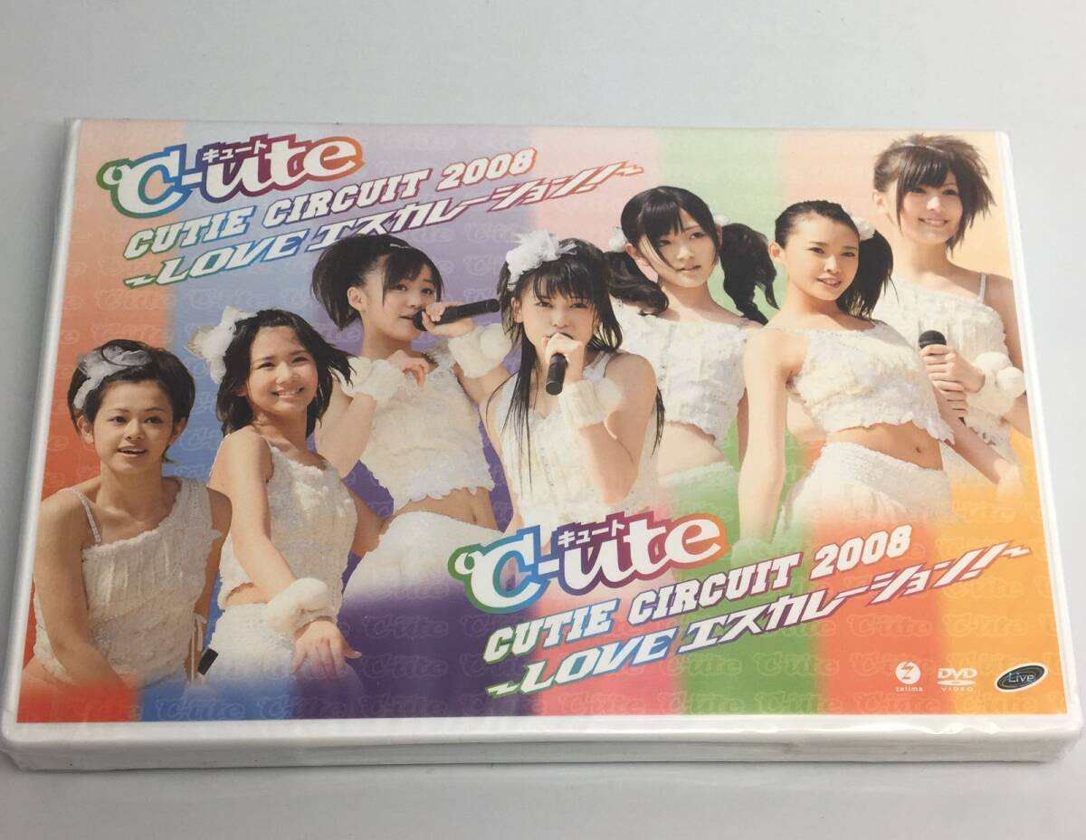 新品未開封DVD ℃-ute/Cutle Circuit 2008 ~LOVE エスカレーション!~2008/07/02EPBE-52964942463529697拍卖
