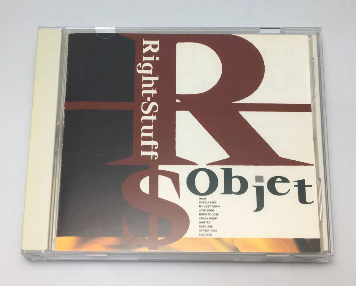 CD RightーStuff /Objet 1989/05/21 32DH-5248 4988009591063拍卖