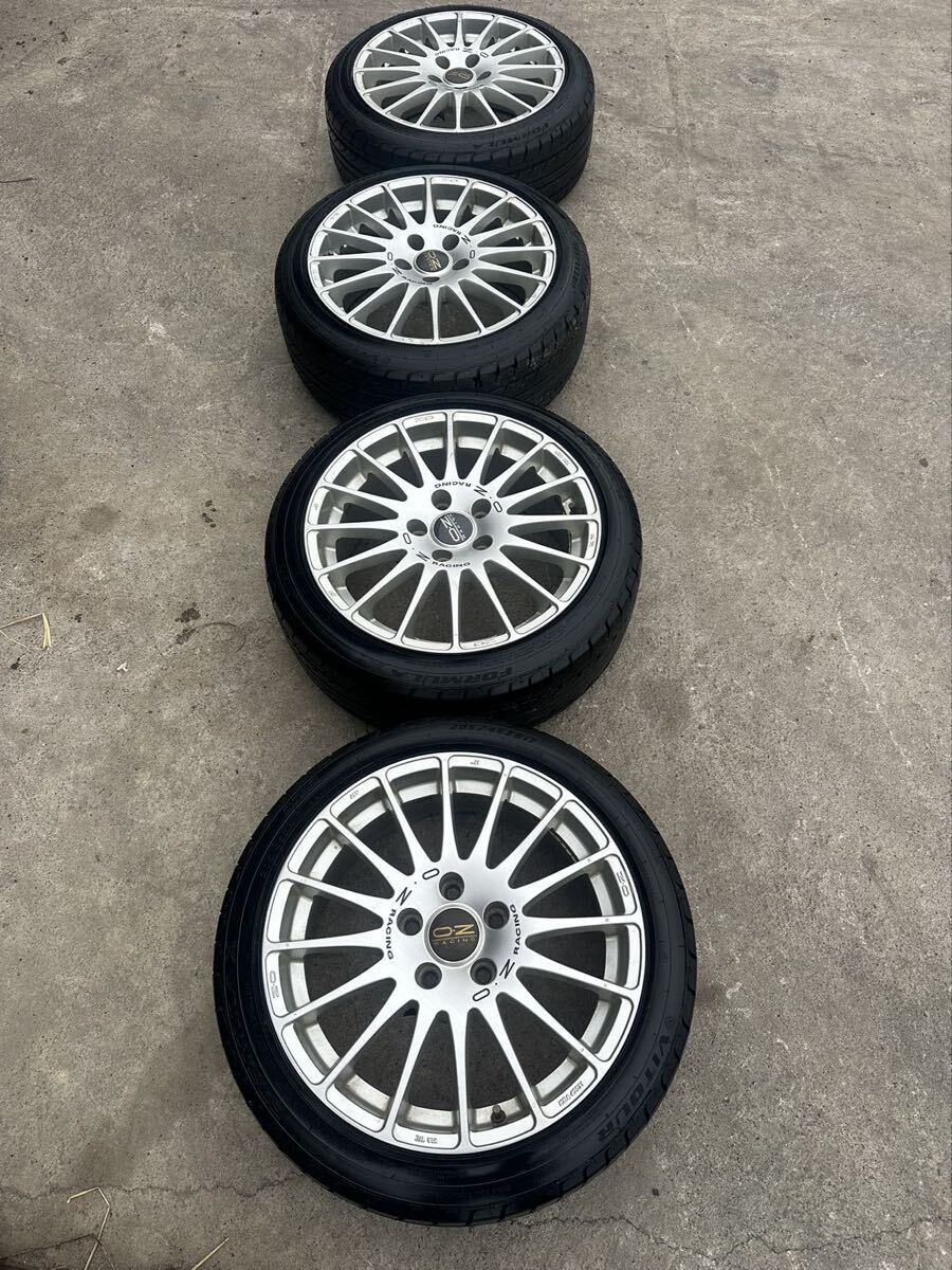 OZレーシング スーパーツーリズモ 17インチ 7.5Jx17 H2 205/45ZR17 2020年製 PCD114.3拍卖