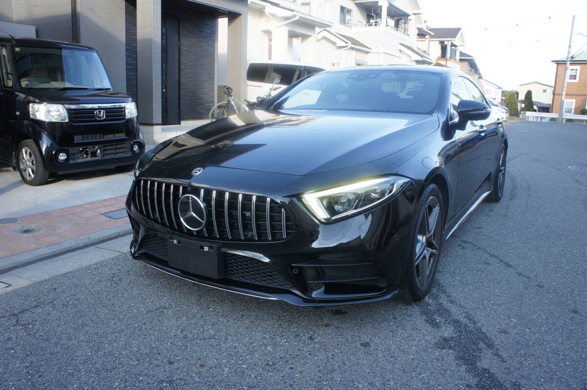 大阪発 動画有 車検R9/6 H30年式 CLS220d 赤黒レザー サンルーフ スポーツエクスクルーシブ レーダーセフティー エアバランス C257 ベンツ拍卖