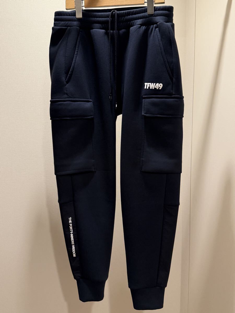 ★★未使用 CARDBOARD MATERIAL CARGO PANTS TFW49 ネイビー カーゴパンツ サイズM 072520014 ★★拍卖