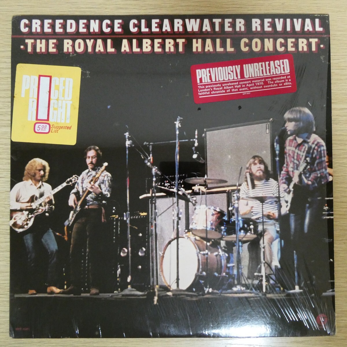 LP5744☆シュリンク/US/Fantasy 「Creedence Clearwater Revival The Royal Albert Hall Concert / MPF-4501」拍卖