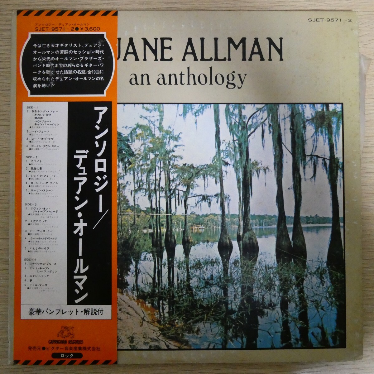 LP5842☆帯付/2枚組「デュアン・オールマン / アンソロジー / SJET-9571」拍卖