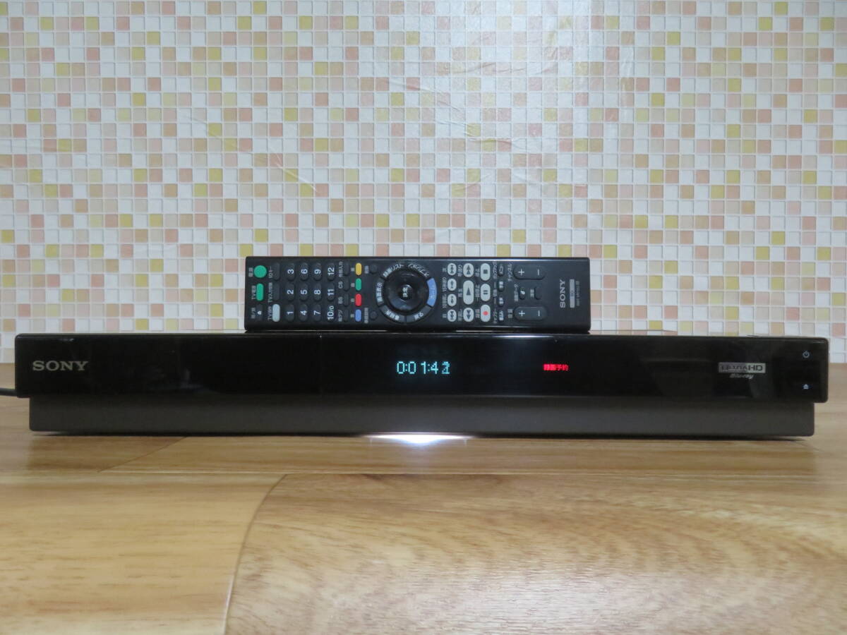 SONY ソニー BDZ-FT2000 HDD/BDレコーダー 4KHDR対応品 2018年製 リモコン/電源コード/B-CASカード付き 拍卖