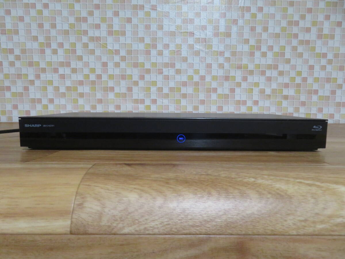 SHARP シャープ AQUOS 2B-C10CW1 HDD/BDレコーダー 3D対応品 2020年製 ブルーレイ 映像機器 B-CASカード付き 拍卖