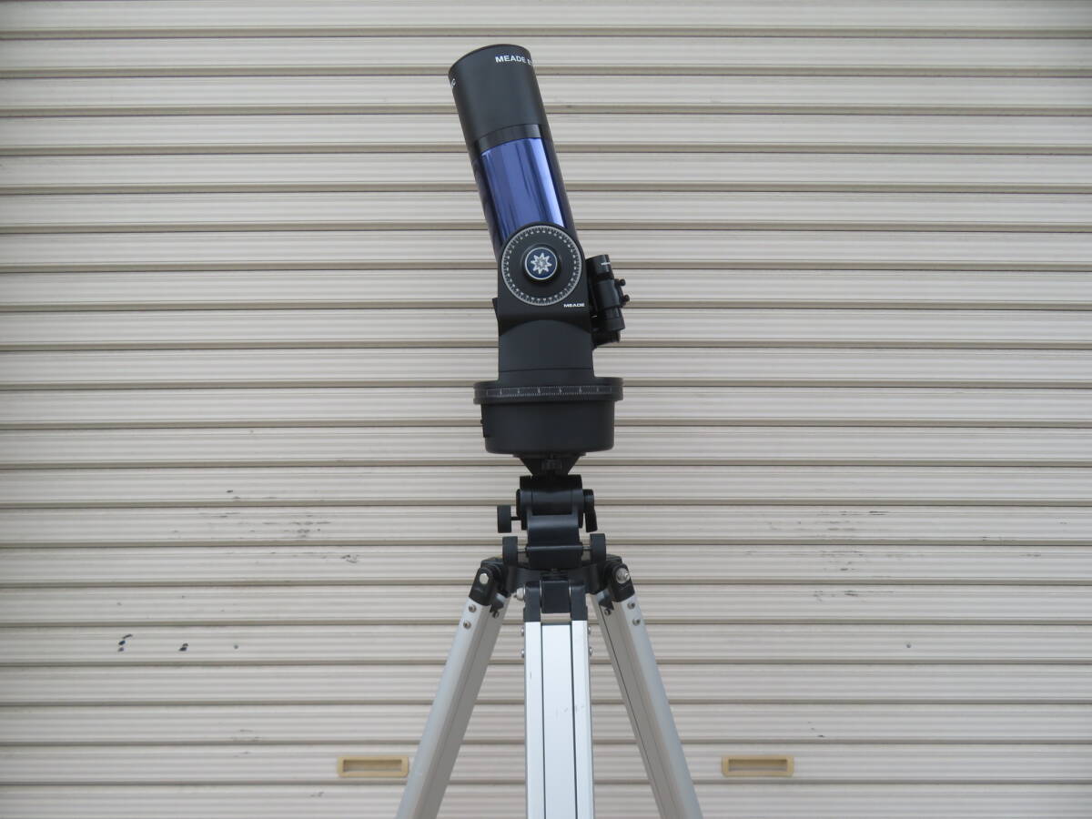 MEADE ミード ETX-90EC 天体望遠鏡 天体観測 観測機器 + 三脚 DELUXE FIELD TRIPOD 室内保管品 非喫煙環境です 拍卖