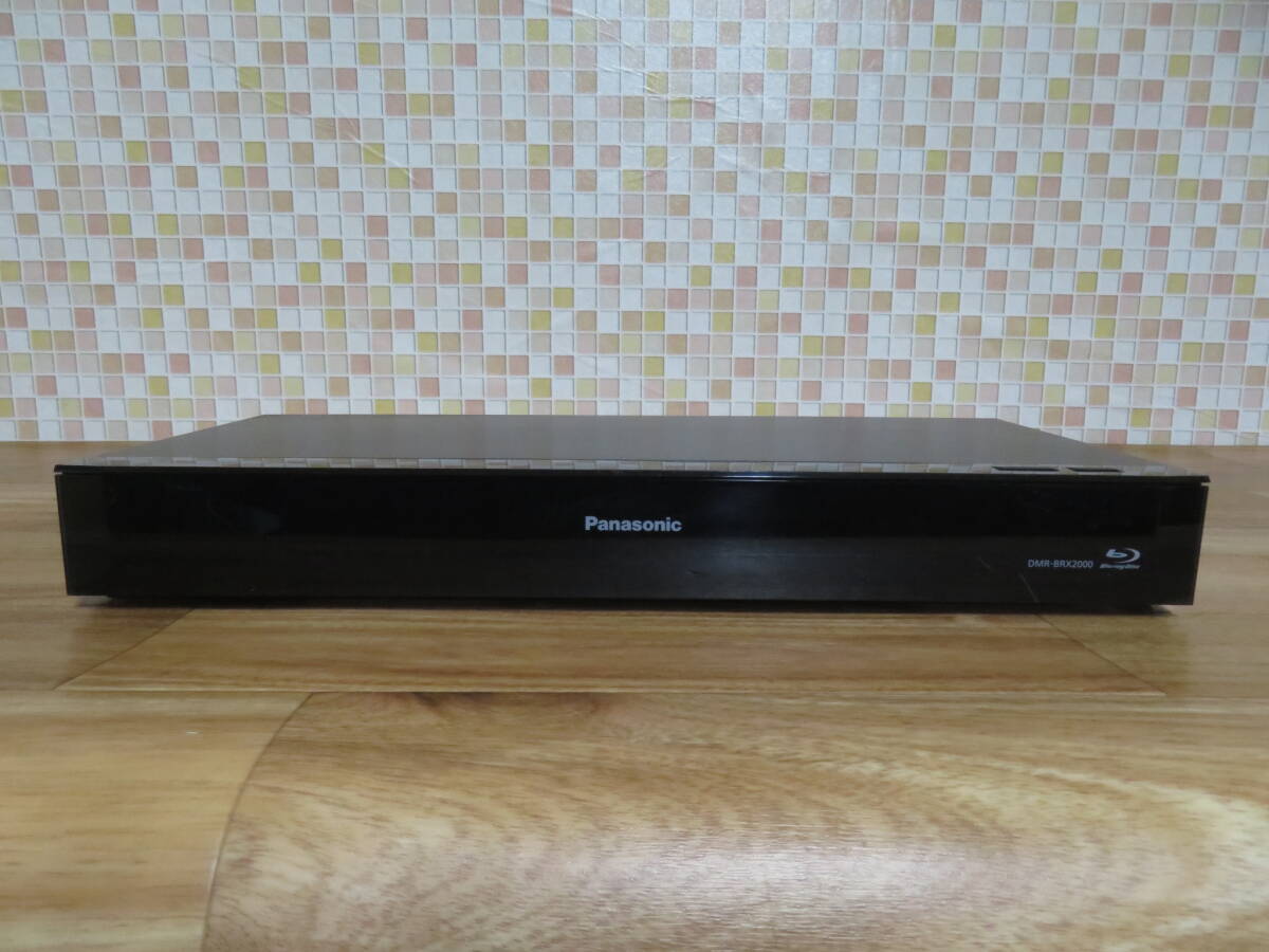 Panasonic パナソニック DIGA DMR-BRX2000 ブルーレイ ディスク レコーダー 本体のみ B-CASカードx2付き ジャンク品/部品取り拍卖