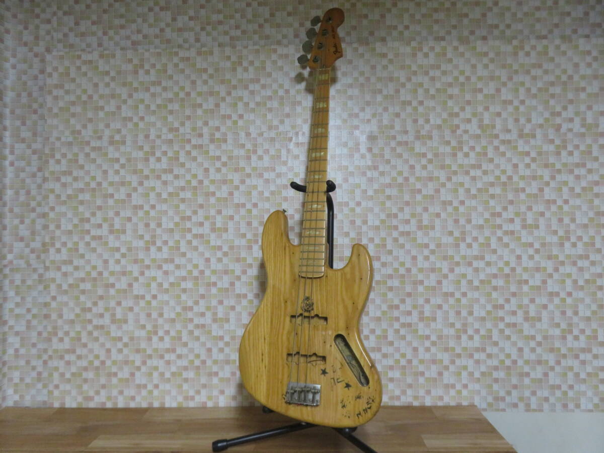 Fender フェンダー Japan JAZZ BASS ジャズベース エレキベース シリアルNo.F032805 ジャンク品/部品取り 拍卖