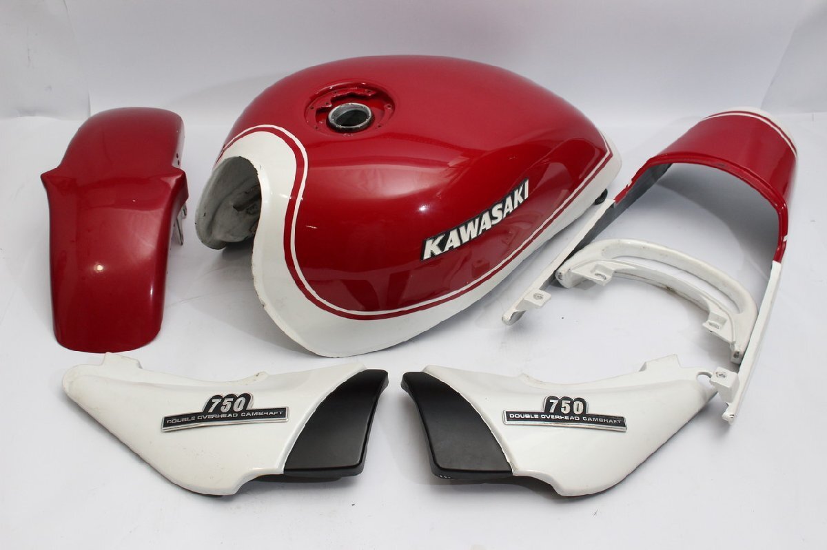 ゼファー750 1991年◆外装セット カスタムペイント 社外フェンダー◆ZR750C-001拍卖