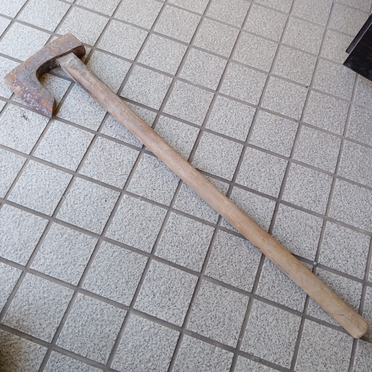 薪割り斧 アウトドア 古民家 古道具 ④拍卖