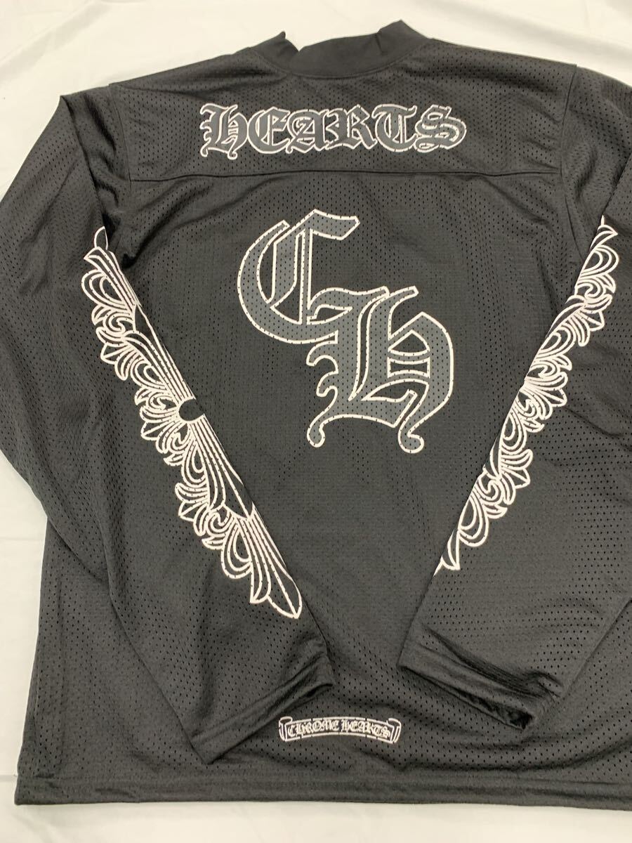 ★ クロムハーツ ★ CHROME HEARTS ★ 新品・未使用 ★ 1円〜スタート ★ メッシュ ★ 長袖 ★ 訳アリ ★ M ★ロンT★拍卖