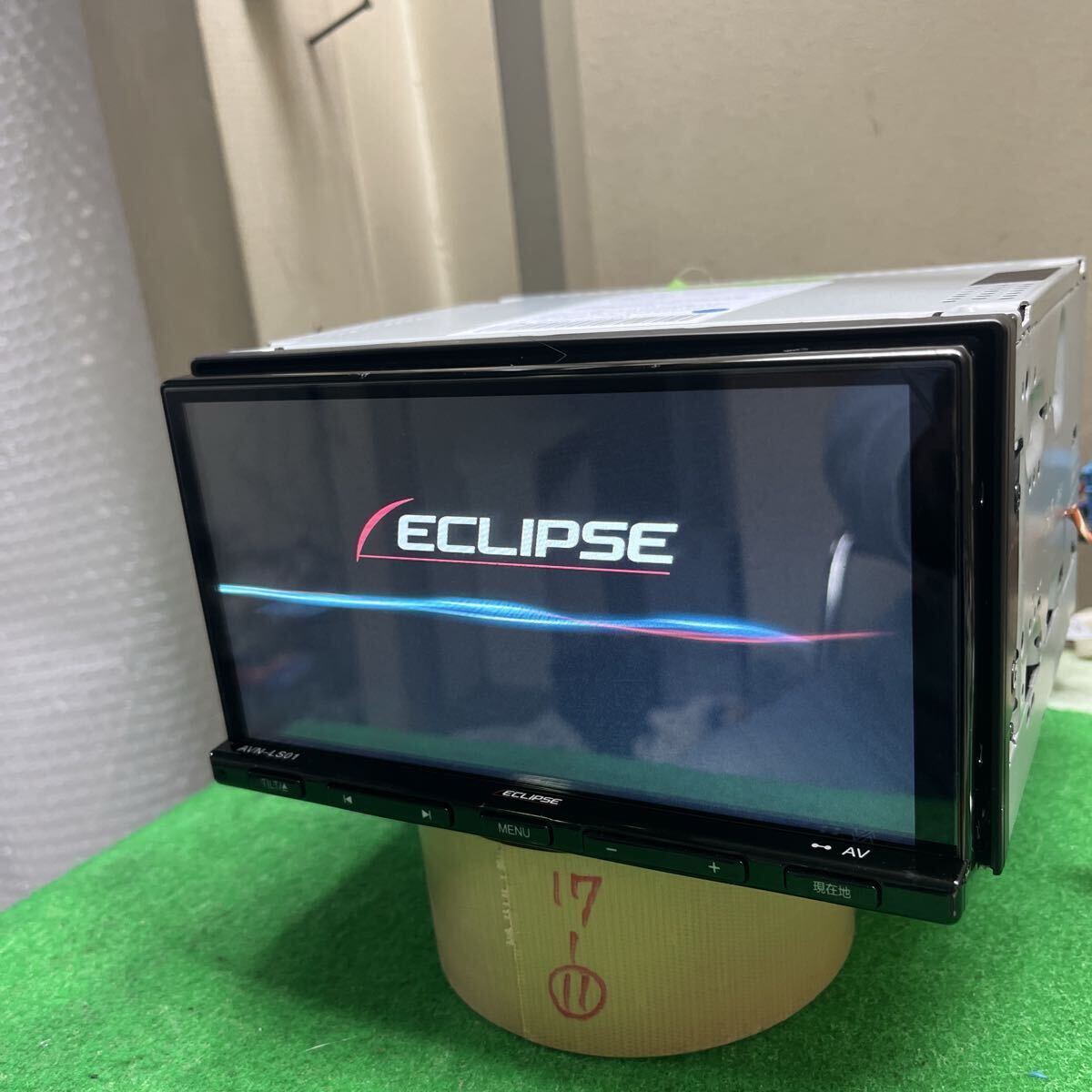 動作確認済み//ECLIPSE イクリプスAVN-LS01 CD/DVD/地デジ/Bluetooth/ラジオ メモリーナビ拍卖