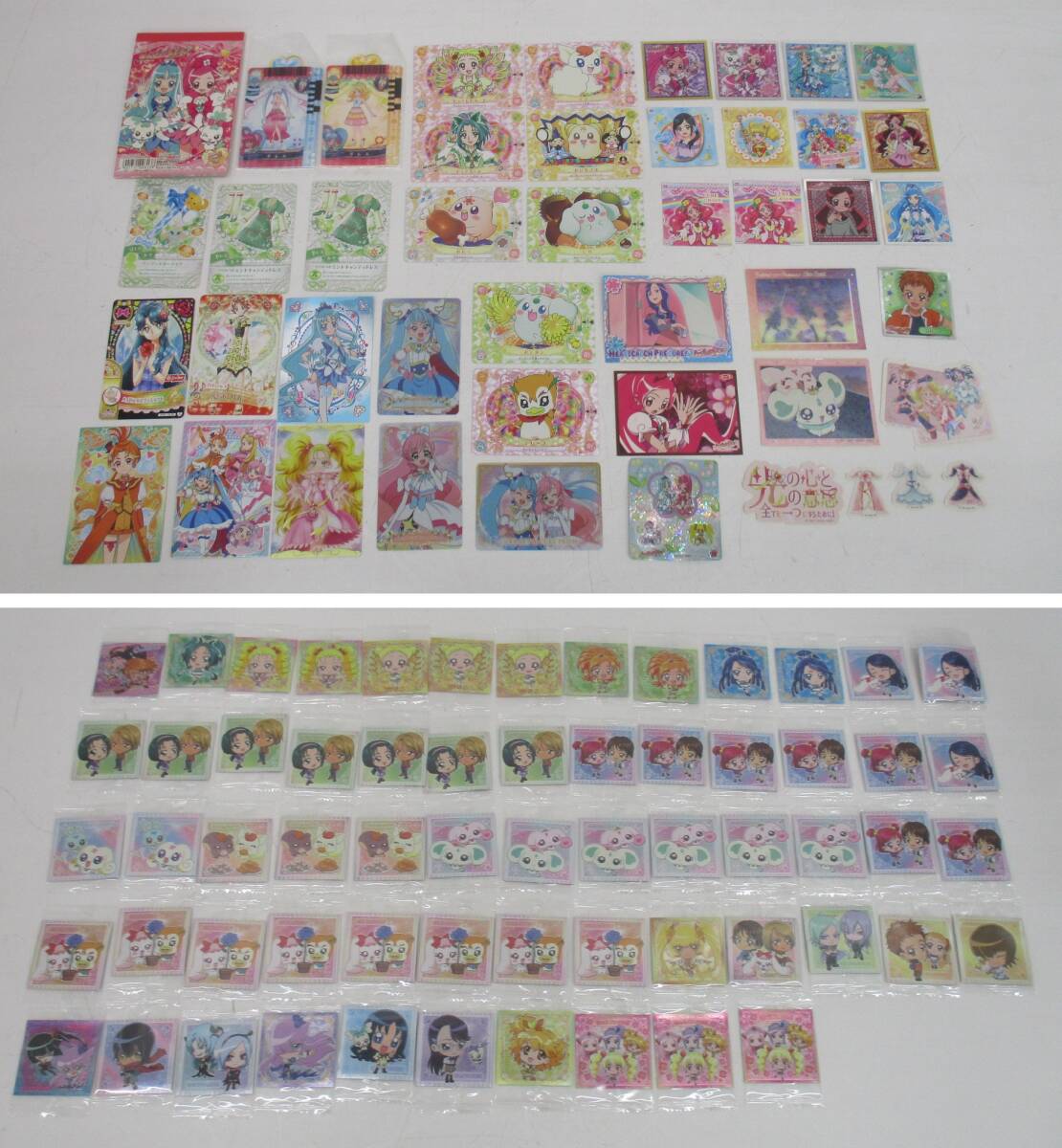 T1104-5A/ プリキュア カード シール グッズ まとめ ふたりは フレッシュ ハートキャッチ トゥインクル ひろがるスカイ 等拍卖