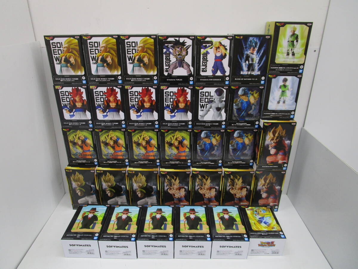 T1104-5Y/ 未開封 ドラゴンボールフィギュア 計34体まとめ ゴテンクス ベジータ フリーザ ゴジータ 亀仙人 ベジット 孫悟空 ターレス拍卖