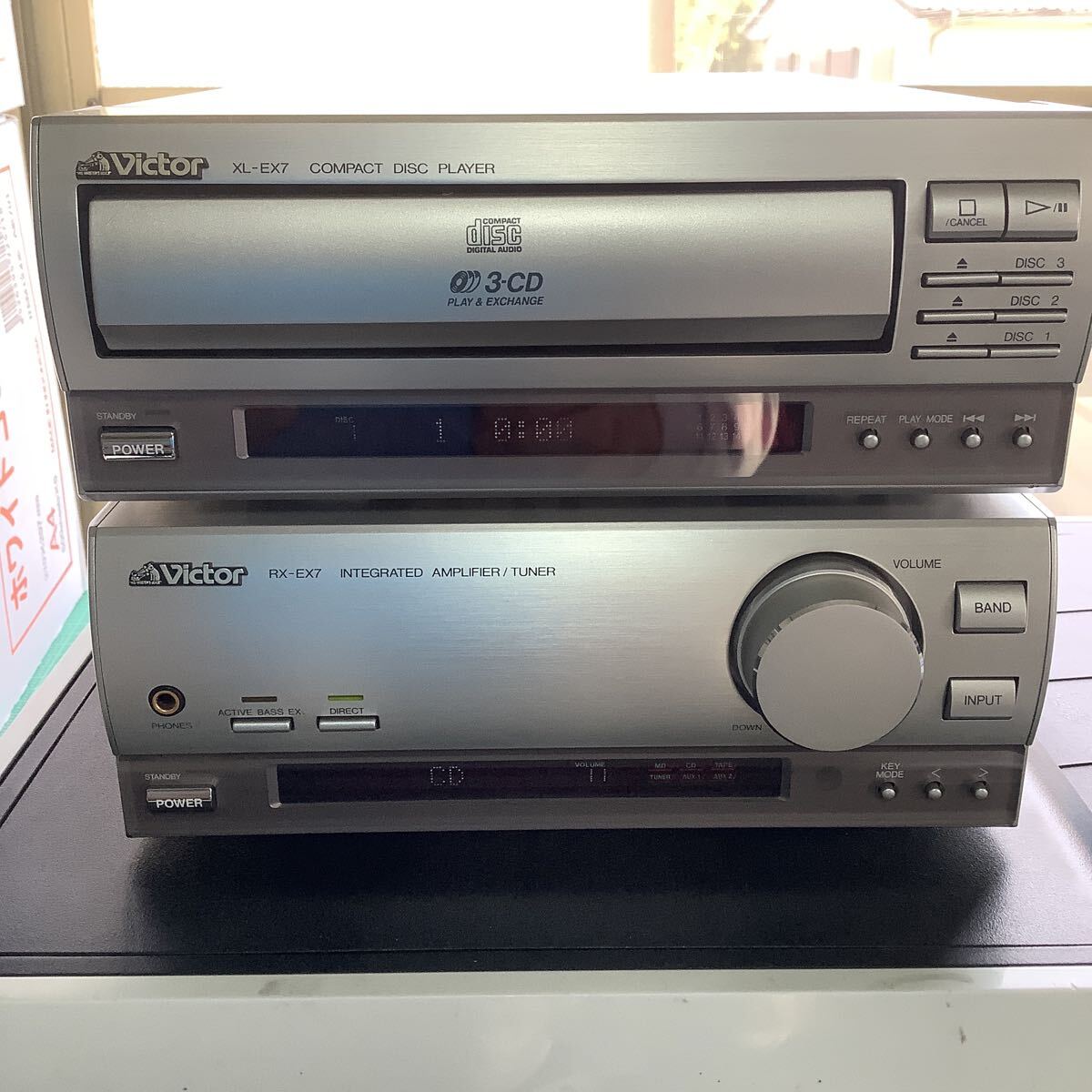 victor/ビクター システムコンポ RX-EX7S XL-EX7S アンプ CDプレイヤー拍卖