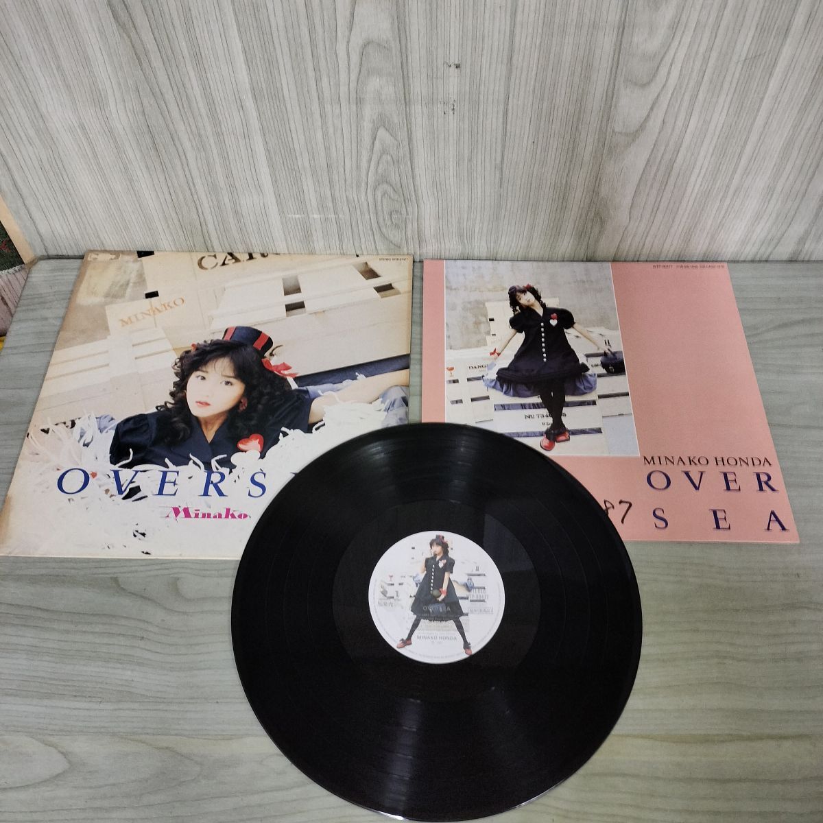 LP 見本盤 MINAKO HONDA "OVERSEA" WTP-90477 本田美奈子 230036拍卖