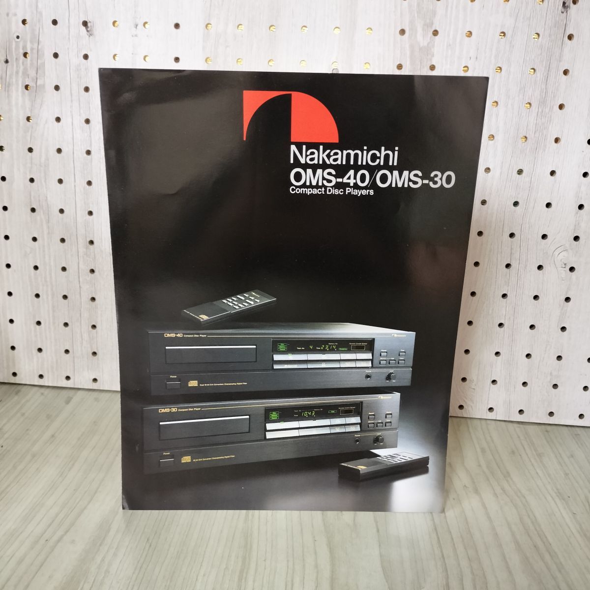 【カタログのみ】Nakamichi OMS-40/OMS-30 Compact Disc Players ナカミチ 昭和61年7月 230074拍卖