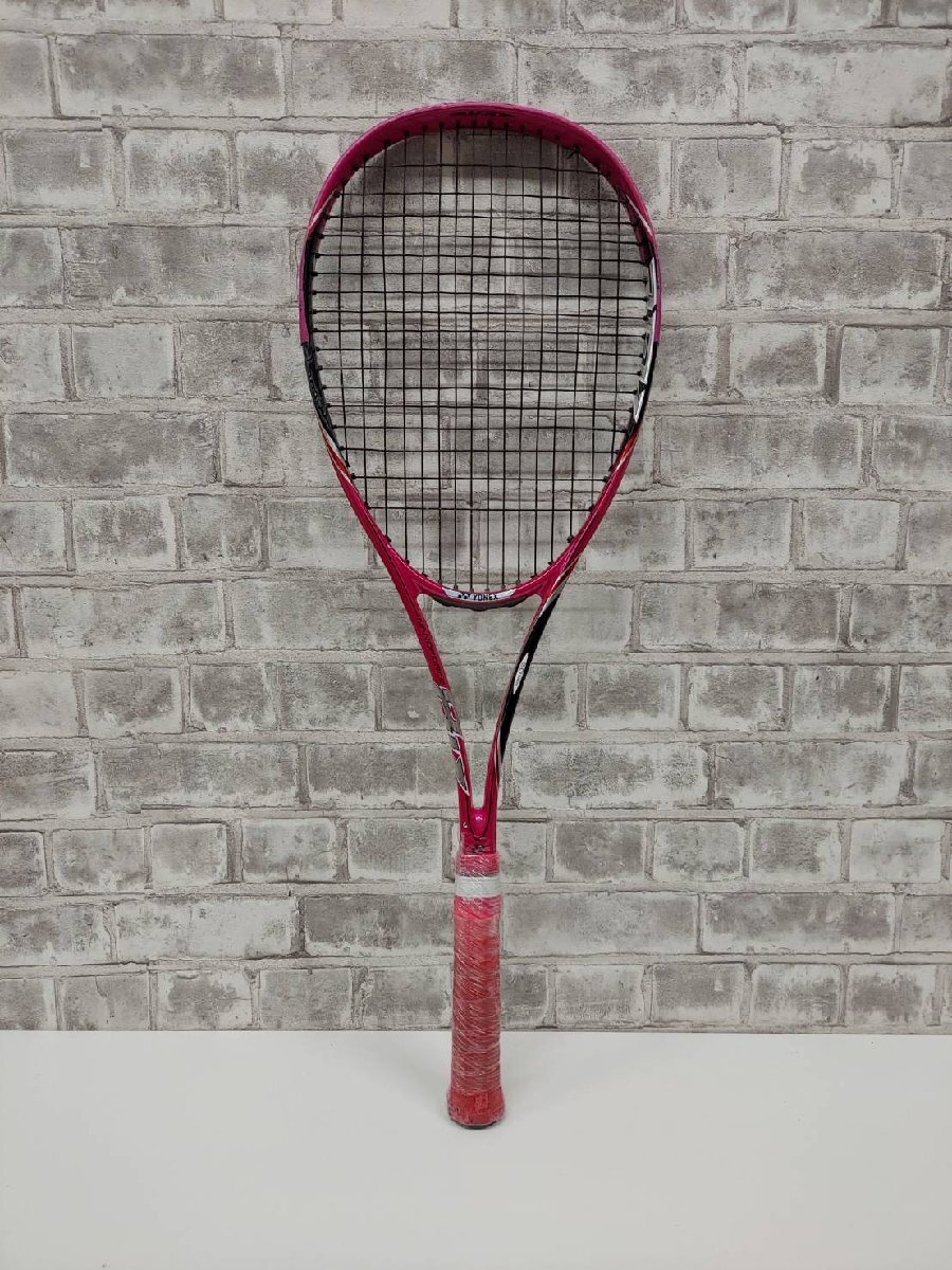 〇YONEX NANOFORCE8V ハゲキズ有り ナノフォース NF 8V 軟式 ソフトテニス ラケット ヨネックス拍卖