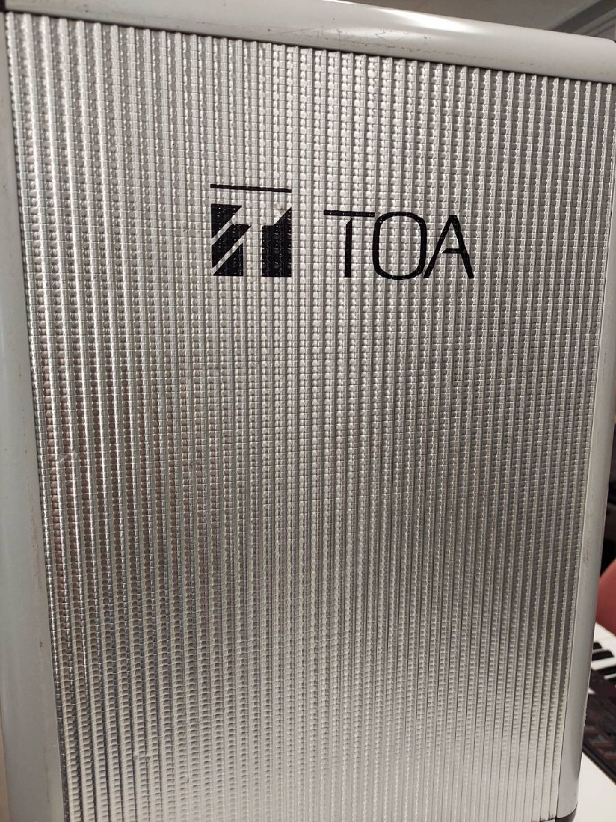 ○ TOA portable amplifier ポータブルアンプ KZ-30DC チューナーユニット WTU-1820 1個付属 中古品拍卖