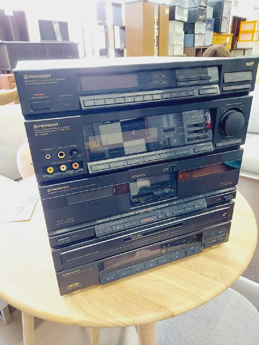 ○ PIONEER パイオニア CL-X1000 FULL COMPATIBLE LASER ENTERTAINMENT SYSTEM CL-X1000 本体のみ ジャンク拍卖